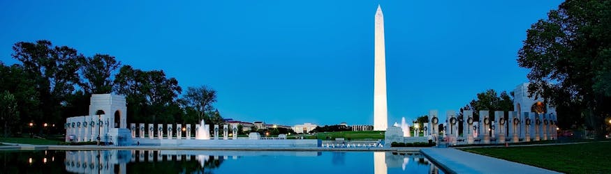 Private evening tour of the National Mall in Washington DC